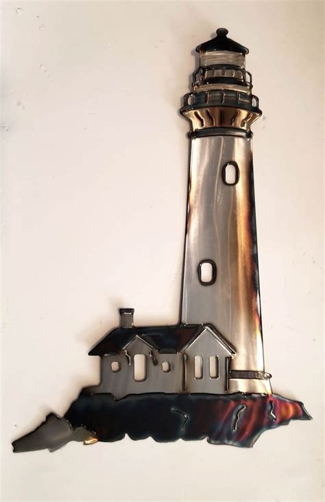 Metal Lighthouse Wall Hanging 